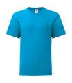 Kinder T-shirt Fruit of the Loom 61-023-0 Iconic Azure Blue